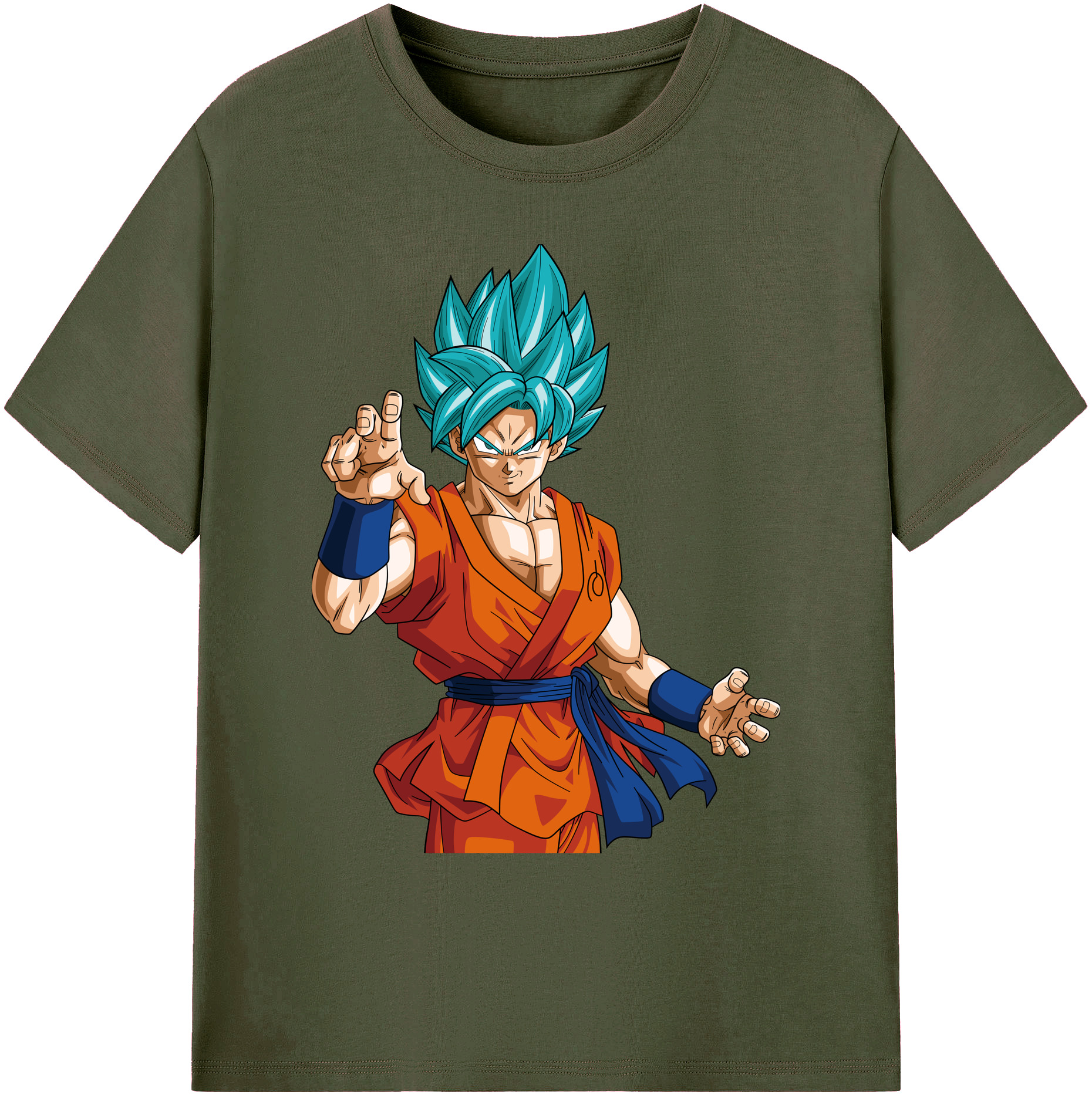 （画像用） ドラゴンボール 孫悟空（そん ごくう）Son Goku カカロット DRAGON BALL Kakarotto 綿100％ メンズ半袖Tシャツ｜肌触りやわらか＆通気性